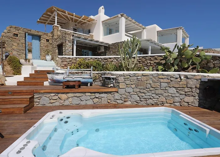 Villa Princess 5 4bed With Small Tub Panormos Panormos (Mykonos)