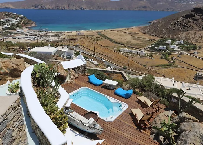 Villa Princess 5 4bed With Small Tub Panormos *